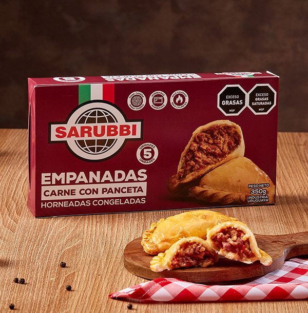 Empanadas de Carne con Panceta 350g